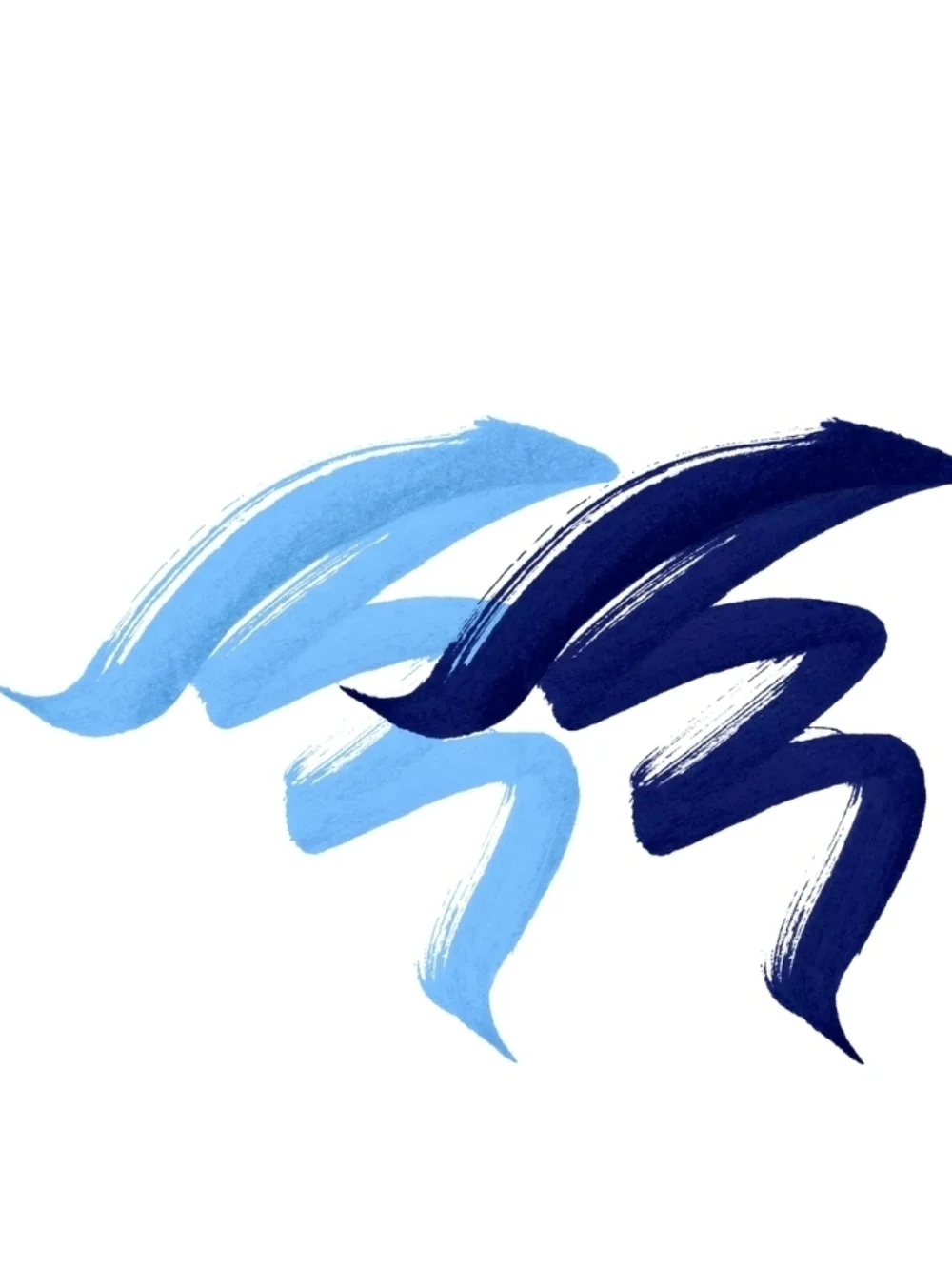 Stay All Day Dual-Ended Liquid Eye Liner: Two Colors Periwinkle & Midnight. BNIB
